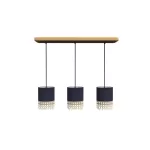 3 suspensions paillotte