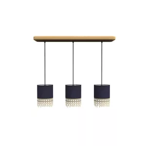 3 suspensions paillotte