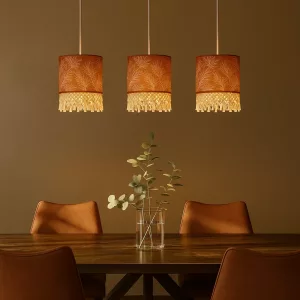 Décor 1 - 3 suspensions paillotte