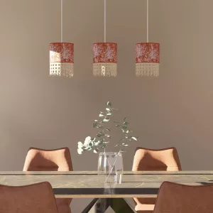 Décor 1 - 3 suspensions paillotte