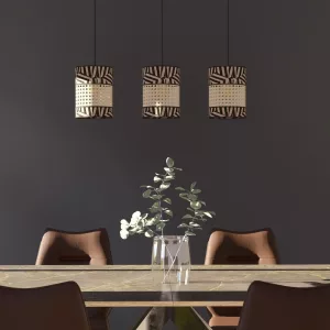 Décor 1 3 Suspensions Palmier