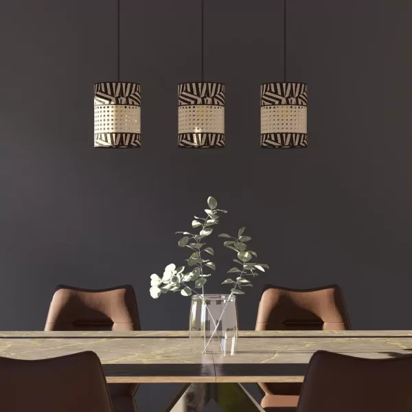 Décor 1 3 Suspensions Palmier