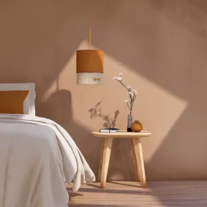 Décor 1 Suspension Paillotte Ovale S