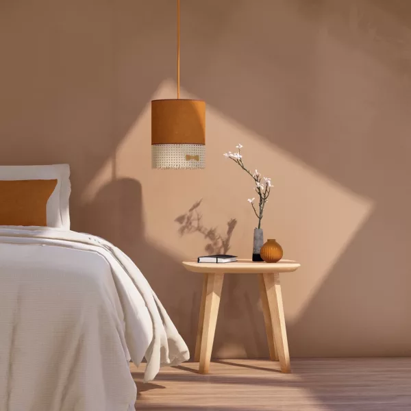 Décor 1 Suspension Paillotte Ovale S