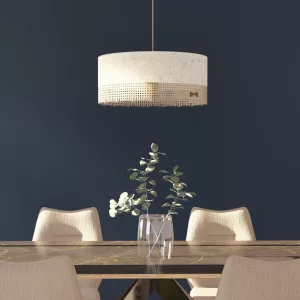 Décor 1 Suspension Paillotte Ronde M