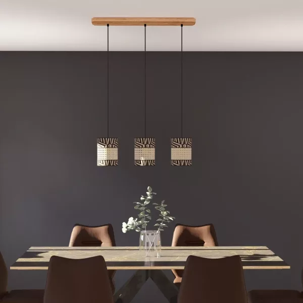 Décor 2 3 Suspensions Palmier