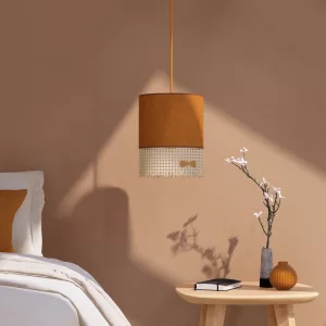 Décor 2 Suspension Paillotte Ovale S