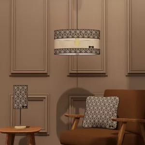 Décor 2 Suspension Palmier Ovale M