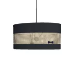 Suspension Paillotte Ovale M