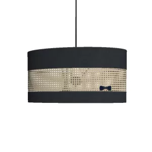 Suspension Paillotte Ovale M