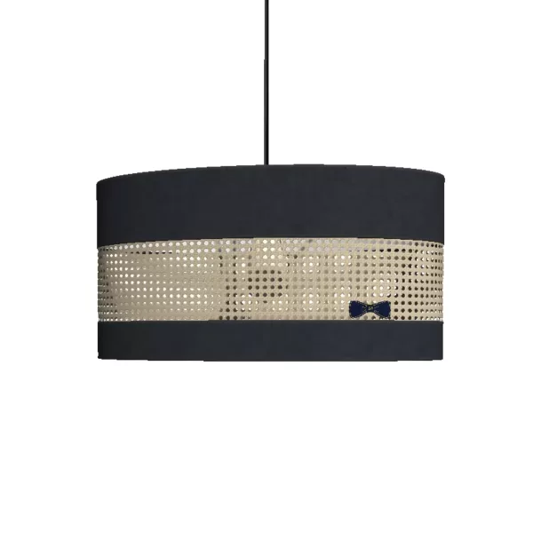 Suspension Paillotte Ovale M