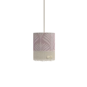 Suspension Paillotte Ovale S