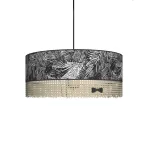 Suspension Paillotte Ronde M