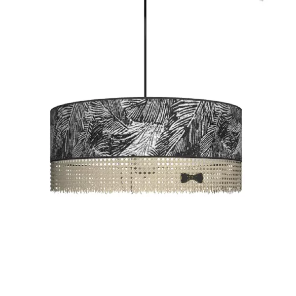 Suspension Paillotte Ronde M